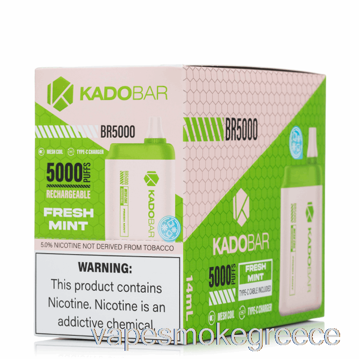 Vape Greece [5-pack] Kado Bar Br5000 μιας χρήσης